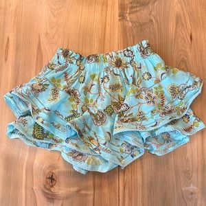 Floral Printed Skort